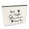 Dog Groomer Gift for Women Zipper Makeup Bag Grooming Cosmetic Bag Pet Groomer Dog Groom Gift Christmas Thanksgiving Day Birthday Gifts for Animal Hairdresser Stylist Travel Toiletries Pouch