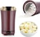 Multifunctional Electric Pill Crusher Grinder- Grind The Medicine and Vitamin Tablets of Different Sizes into Fine Powder-Mortar and Pestle,Elderly, Children or Pets (Purple)