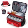 Medicine Storage Bag, Pill Bottle Organizer for Emergency, Medicine Box Empty with Small Portable Pouch, First Aid Box for Travel and Home Storage