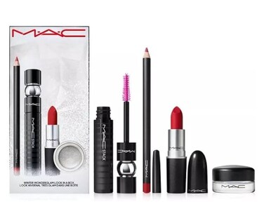 MAC Winter Wonderglam Look in a Box Full size kit