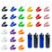 Earplugs for Sleeping, 27 Pairs Silicone Ear Plugs for Swimming with Aluminum Carry Case Noise Reduction for Learning, Hearing Protection, Concerts, Airplanes, Shooting for Woman, Man, Kids (27)