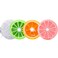 INVODA 4PCS Pill Cases Weekly Pill Organizer 7 Day Pill Box with 1Pcs Felt Storage Pouch Small Cute Pill Container (Pill Box +Light Grey Bag)