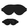 3D Sleep Mask, 100% Blackout 3D Contoured Sleep Eye Mask, Comfortable &amp; Super Soft Sleeping Mask with Adjustable Straps for Women, Men, Sleeping Travel Yoga Naps