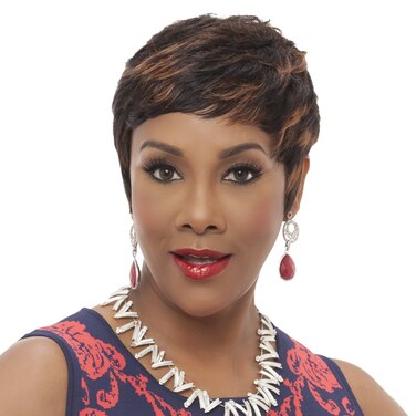 Vivica A. Fox HH-CARITA Express Wig, Half Wig, Synthetic Fiber in Color FS430