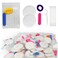 50 Pack Disposable Hotels Cosmetic Vanity Kit, Individually Wrapped Amenities Hospitality Makeup Set Accessories for Motels Toiletries Supplies