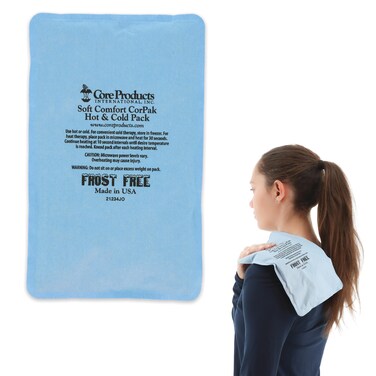 Core Products Soft Comfort CorPak, No Frost Hot and Cold Therapy Pack - 6&quot; x 10&quot;, Made in The USA