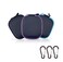3Pcs Portable Essential Oil Carrying Case Mini Travel Size Essential Oils Storage Bag Organizer Hard Shell Case Holds 6 Bottles(Can hold 1ML 2ML 3ML 5ML Roller Bottle)-Great for Travel