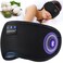 TOPOINT Sleep Mask Headphones Bluetooth Wireless 5.4, Breathable Cotton Eye Mask for Sleeping Side Sleepers Travel Music Headsets with Microphone Handsfree Men Women