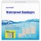 Waterproof Bandages, Clear Adhesive Bandages for First-Aid, Wound Care, Fingers, Knees and Heels, Stays on Skin in The Bath, Shower or Pool, Assorted Sizes, 50 Count, HSA FSA Eligible
