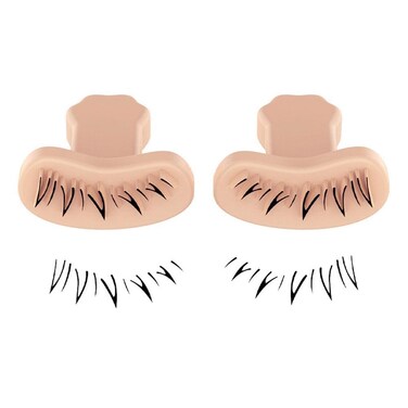 1Pair Arrivals Eyelash Stamps Tool, Lower Lash Stamp Tool, Extensions Natural Looking Bottom Lashes, DIY Lower Lashes False Eyelashes for Make up Beginner