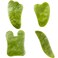 Gua sha Facial Tools Jade Stone for Face Body Massage Set for SPA Acupuncture Physical Therapy Muscle Knots FacialCaring Point Treatment Lymphatic (4Pcs Gua sha Board)