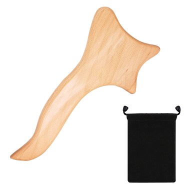 Wooden Gua Sha Tool for Body Anti Cellulite Massage Tool Wooden Gua Sha Massage Soft Tissue Lymphatic Drainage Acupuncture Point Massager