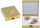 Set of 2 Square-Shaped Pocket Purse Pill Box &amp; Organizer (Gold Angel)