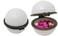 Stephanie Imports Personal Pill Organizers, Set of 2 Ceramic Golf Ball-Shaped Compact Pill Box &amp; Organizer