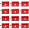 Red First Aid Bag Small First Aid Kit Empty Medical Storage Bag for First Aid Kits Pack Emergency Hiking Backpacking Camping Cycling Travel Car (Red 6.3x4.3 12PCS)