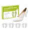 Arch Support Shoe Insoles &amp; Insert - Bukihome Gel Arch Inserts for Flat Feet, Plantar Fasciitis - Adhesive Arch Pad for Foot Pain Relief - All Day Comfort - 0.47 Inch - 4 Pairs (Clear)