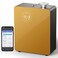 Smart Waterless Diffuser - Scent Air Machine for Home &amp; Commercial Use, Covers 3000 sq. ft., Nebulizing HVAC or Portable Large Room Waterless Diffusers, Touch &amp; Bluetooth Control, Metal, Golden