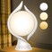 Voraiya Light Therapy Lamp 10000 Lux, UV-Free Therapy Light with 5 Brightness, 3 Color Temperature, 4 Timer, Memory Function, Full Spectrum, Bright Seasonal Sun Light Lamp for Bedroom, Office