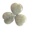 3 Pcs Natural Moonstone Pocket Palm Thumb Healing Crystal Heart Love Worry Stones,1 inches Reiki Balancing Crystal and Healing Stones