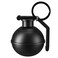 Tactical Small Pill Case, Metal Pill Holder with Keychain, Airtight Vitamin Container, Cool Mini Pill Organizer for Daily Medications, Supplements (Black)