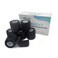 Self Adherent Cohesive Wrap Bandages 2 Inches (Black, 6 Count)