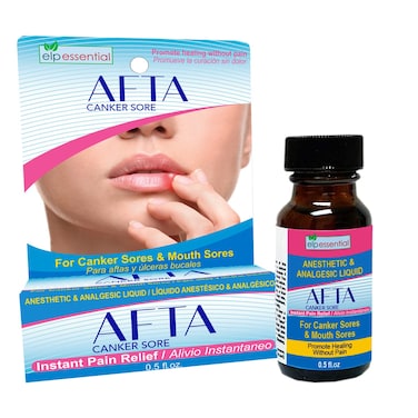 ELP ESSENTIAL Afta Canker Sore, Cold Sore Treatment, Maximum Strength, for Adult 0.05 oz