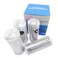 400 PCS Disposable Microbrush Lash Eyelash Micro Brush Mascara Wands Applicator Makeup Tool (White)