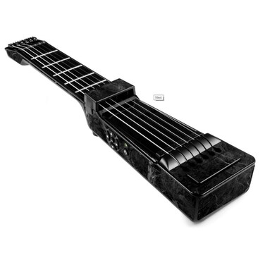 MightySkins Skin Compatible with Jamstik+ Portable SmartGuitar - Black Marble   Protective, Durable, and Unique Vinyl Decal wrap Cover   Easy to Apply, Remove, and Change Styles   Made in The USA