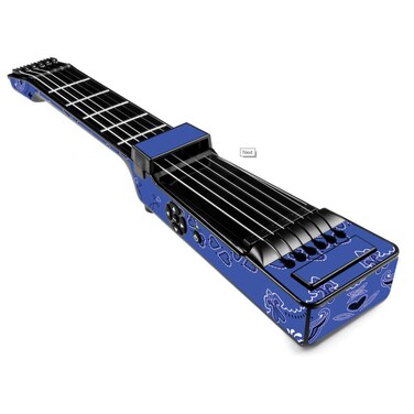 MightySkins Skin Compatible with Jamstik+ Portable SmartGuitar - Blue Bandana   Protective, Durable, and Unique Vinyl Decal wrap Cover   Easy to Apply, Remove, and Change Styles   Made in The USA