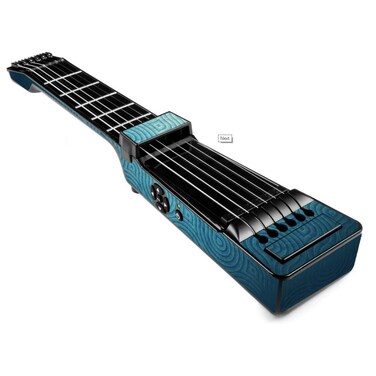 MightySkins Skin Compatible with Jamstik+ Portable SmartGuitar - Blue Swirls   Protective, Durable, and Unique Vinyl Decal wrap Cover   Easy to Apply, Remove, and Change Styles   Made in The USA