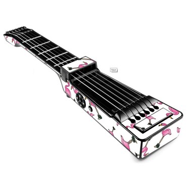 MightySkins Skin Compatible with Jamstik+ Portable SmartGuitar - Cool Flamingo   Protective, Durable, and Unique Vinyl Decal wrap Cover   Easy to Apply, Remove, and Change Styles   Made in The USA