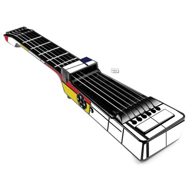 MightySkins Skin Compatible with Jamstik+ Portable SmartGuitar - Deco   Protective, Durable, and Unique Vinyl Decal wrap Cover   Easy to Apply, Remove, and Change Styles   Made in The USA