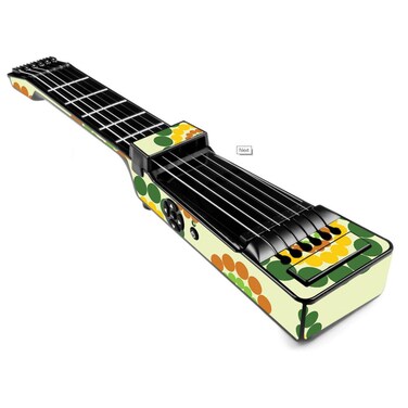 MightySkins Skin Compatible with Jamstik+ Portable SmartGuitar - Hippie Flowers   Protective, Durable, and Unique Vinyl Decal wrap Cover   Easy to Apply, Remove, and Change Styles   Made in The USA