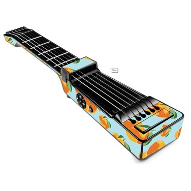 MightySkins Skin Compatible with Jamstik+ Portable SmartGuitar - Orange You Glad   Protective, Durable, and Unique Vinyl Decal wrap Cover   Easy to Apply, Remove, and Change Styles   Made in The USA