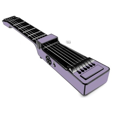 MightySkins Skin Compatible With Jamstik+ Portable SmartGuitar - Solid Lavender   Protective, Durable, and Unique Vinyl Decal wrap cover   Easy To Apply, Remove, and Change Styles   Made in the USA