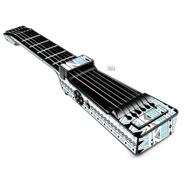 MightySkins Skin Compatible with Jamstik+ Portable SmartGuitar - Turquoise Tribal   Protective, Durable, and Unique Vinyl Decal wrap Cover   Easy to Apply, Remove, and Change Styles   Made in The USA