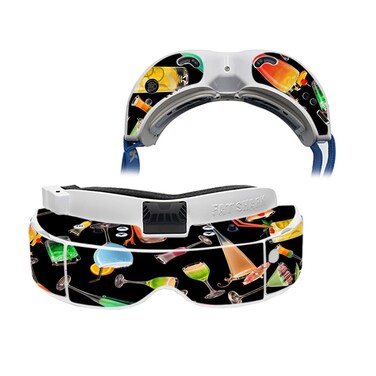 MightySkins Skin Compatible with Fat Shark Dominator V3 - Cocktail Therapy   Protective, Durable, and Unique Vinyl Decal wrap Cover   Easy to Apply, Remove, and Change Styles   Made in The USA