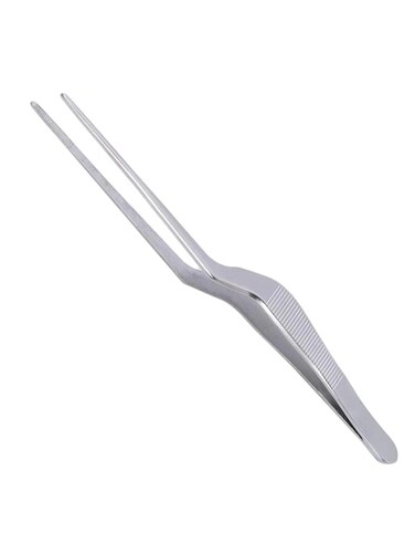 1Pc Silver Professional Spiral Design Stainless Steel Lighting Ear Tweezers Ear Clip Dug Earwax Tools, Health Care
