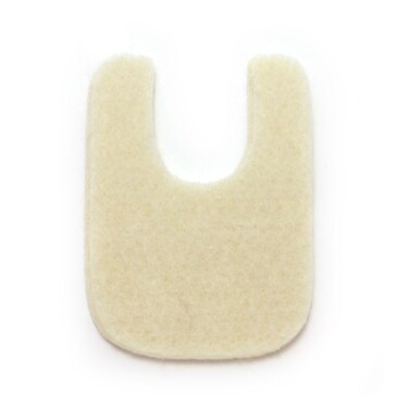 Dr. Jill's Foot Pads, Latex Free, YJ18-5059, U-Shaped Callus Pad 1/8" Felt (25 Pack) Lesion Pad
