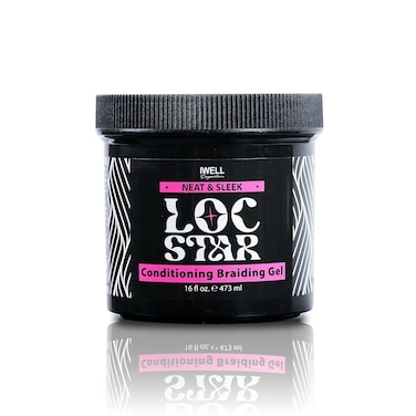 Loc Star   Shining Braiding Gel 16oz   Hair Styling Gel for Braids, Locks, Twists