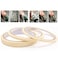 3pcs/Set Nail Art Tape Roll Wrap Adhesive Decoration Edge Guide Tips Design Sticker Manicure Tool Stripe Creative Masking Pattern French Manicure Tips Masking Tapes 2/5/12mm