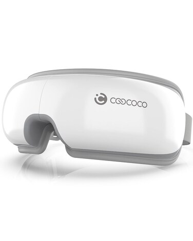 CooCoCo Heated Eye Massager, Gifts for Women, Mom, Heated Eye Mask for Migraine &amp; Headache Relief, Dry Eyes, Improved Sleep