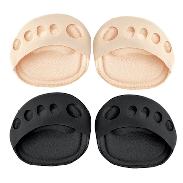 Metatarsal Pads Invisible Socks, Soft Foot Pads for Women and Men, Reusable Ball of Foot Cushions for Runners, Prevent Pain and Discomfort