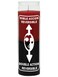 Reversible Red/Black Candle - Silkscreen 2 Color 7 Day