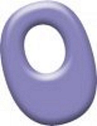 Gel Oval Shaped Callus Pads, (2 gel Self Sticking, ReUsable Callus Cushions per pack) by Atlas Biomechanics