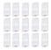 15PCS 15ml Clear Empty Plastic Deodorant Containers 0.5 Oz New Empty Oval Lip Balm Tubes Containers for Lipstick Crayon Chapstick DIY Make Your Own Deodorant Cream Lotion Bar
