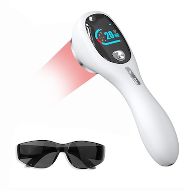 Light Therapy for Dogs and Pets - Cold Laser Therapy Vet Device for for Pain Relief, Arthritis, Spinal, Promote Blood Circulation, Reduce Inflammation &amp; Clear Skin Problems with 2 Therapy Modes