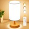 Light Therapy Lamp, 10000 Lux Daylight Lamp with 3 Color Temperatures, Adjustable Brightness, Timer &amp; Memory Function, Sunlight Lamp with Remote Control(Grain Base White Shade)
