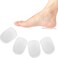 LOVE MEI Silicone Gel Heel Cups - Shoe Inserts for Plantar Fasciitis, Sore Heel Pain, Bone Spur &amp; Achilles Pain - Pad and Shock Absorbing Support for Women (2 Pairs/4Pcs)