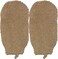 2 Pack 100% Natural Exfoliating Hemp Glove Mitt Mitten - Bath Sponge Scrubber Remove Dead Skin - Deep Clean &amp; Invigorate Your Skin - Machine Wash and Dry - Double Sided Available